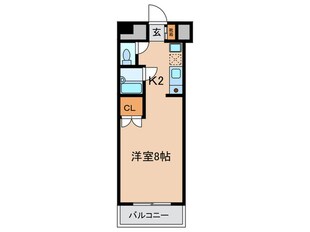 天王寺パンション1番館の物件間取画像